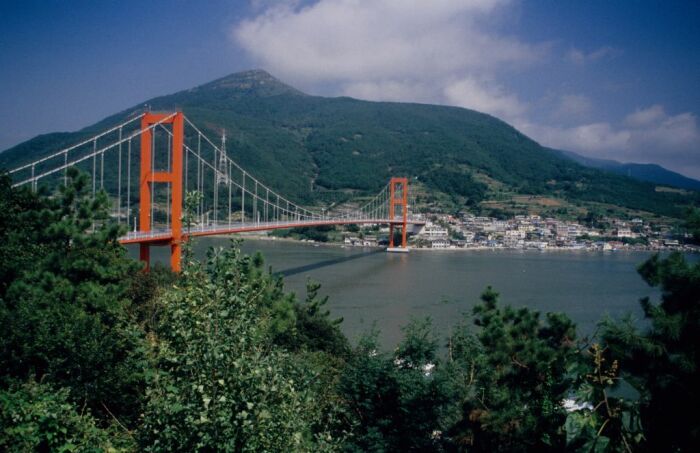 die Golden-Gate-Brücke von Südkorea