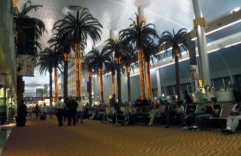 der Airport von Dubai