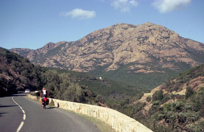 Anstieg zum Col de Palmarella