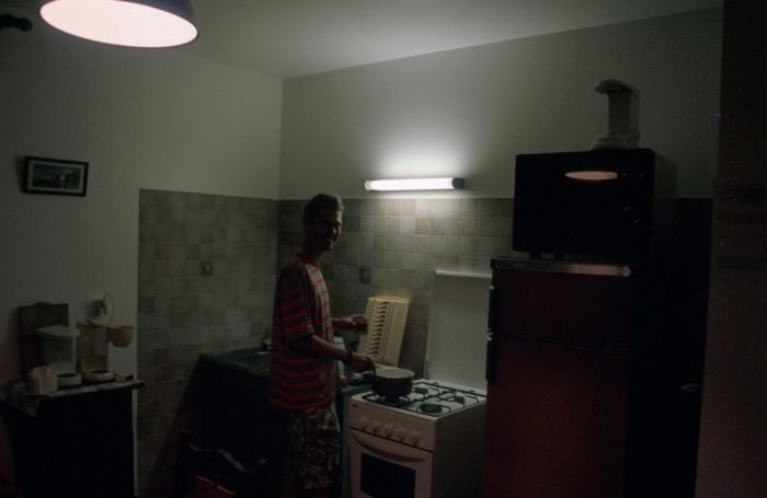 Conrad in der Küche